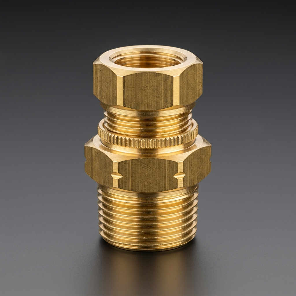 Brass Heavy-Duty Compression Fitting Kit - image 1