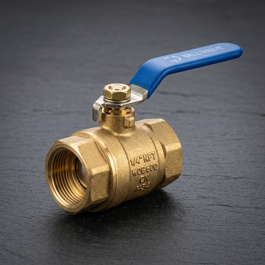 Brass Shutoff Ball Valve - image 1