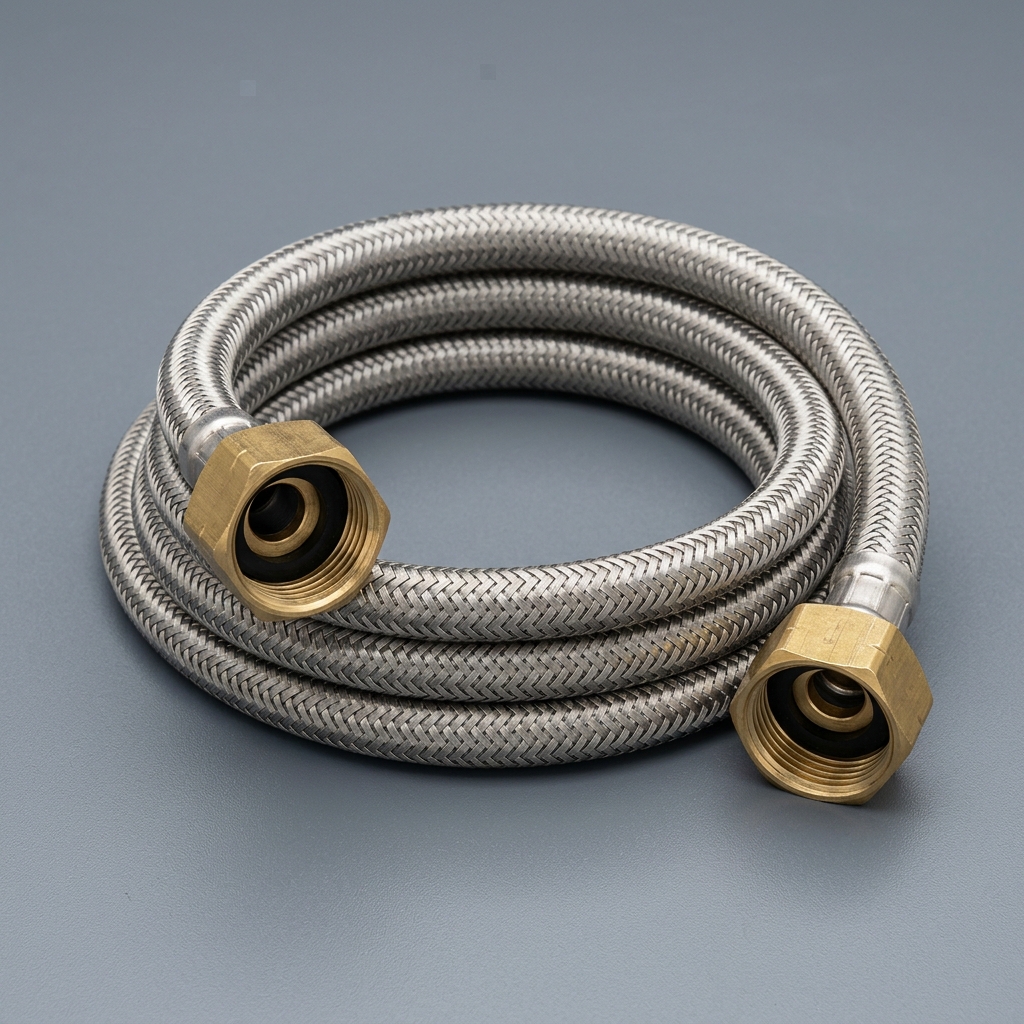Stainless Braided Water Heater Supply Line - image 1